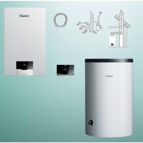 Vaillant VC 20CS/1-5 ecoTEC plus +VIH R 120/6B + VRC 720 sensoCOMFORT + zestaw do szachtu